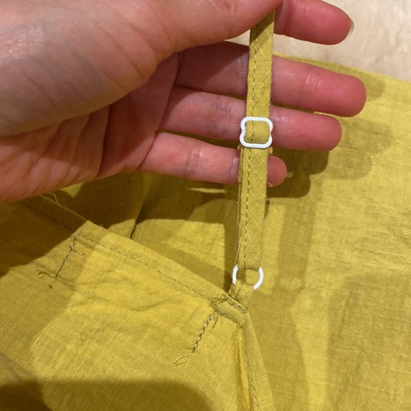 Reverse Mustard Yellow Crop Top - Picture 3 of 5